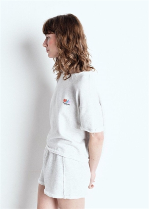 Atubay sweat tee Arctic Melange American Vintage 